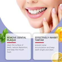 Pasta Dental Blanqueadora Oralhoe, Protección Suave para las Encías, Elimina Manchas y Placa, Refresca el Aliento, Pasta Dental para Limpieza de Dientes RPKV - 1 - Ver 3