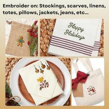 A4 Size Blank Adhesive Water Soluble Embroidery Stabilizer Paper -1/10 Sheets Printable Medium Weight Paper For Inkjet Printers, DIY Craft Materials, Embroidery Fabric, Embroidery Tools - Multicolor - View 7