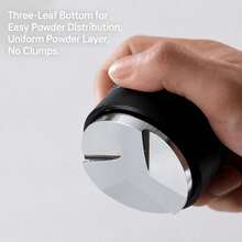 1 buah Alat Penyebar Kopi Espresso, Penyebar Tamper Kopi 51/53/58mm, Alas ABS+Paduan Aluminium, Alat Pembuat Kopi untuk Rumah, Dapur, Kedai Kopi, Perlengkapan Kopi, Alat Espresso, Hitam - Hitam - View 7