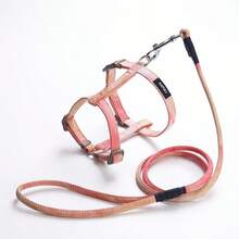 Cat Harness And Leash Set, Adjustable Gradient Vest Harness With Leash For Cats And Small Dogs, Comfortable Lightweight Walking Harness For Outdoor Walking - Multicolor - View 6