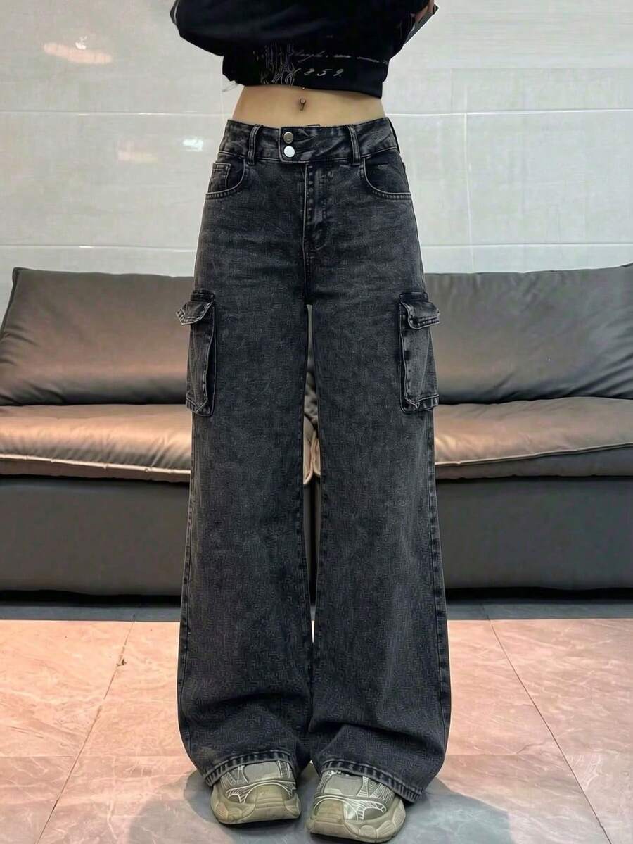 Women Jeans - Black - View 1