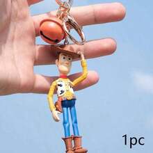 1pc Toy Member Keychain, Woody.Bass Character Series Pendant, Suitable For Backpack And Bag Decoration, Perfect Party Gift, And Holiday Gift For Fans. - Multicolor - View 7