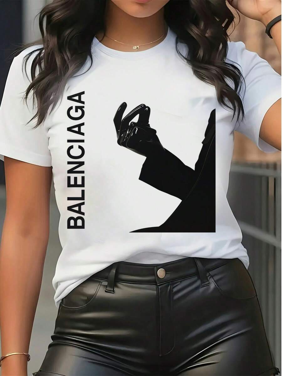 Women T-Shirts - 白色 - 查看 1