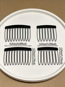 4/8 buah Aksesori Rambut Praktis, Sisir Rambut Tak Terlihat, Jepit Rambut Volume Samping, Jepit Rambut Poni Kecil, Jepit Rambut Volume Atas, Untuk Penataan Rambut, Memperbaiki Riasan dan Aksesori Rambut Hadiah Liburan - MultiWarna - View 4