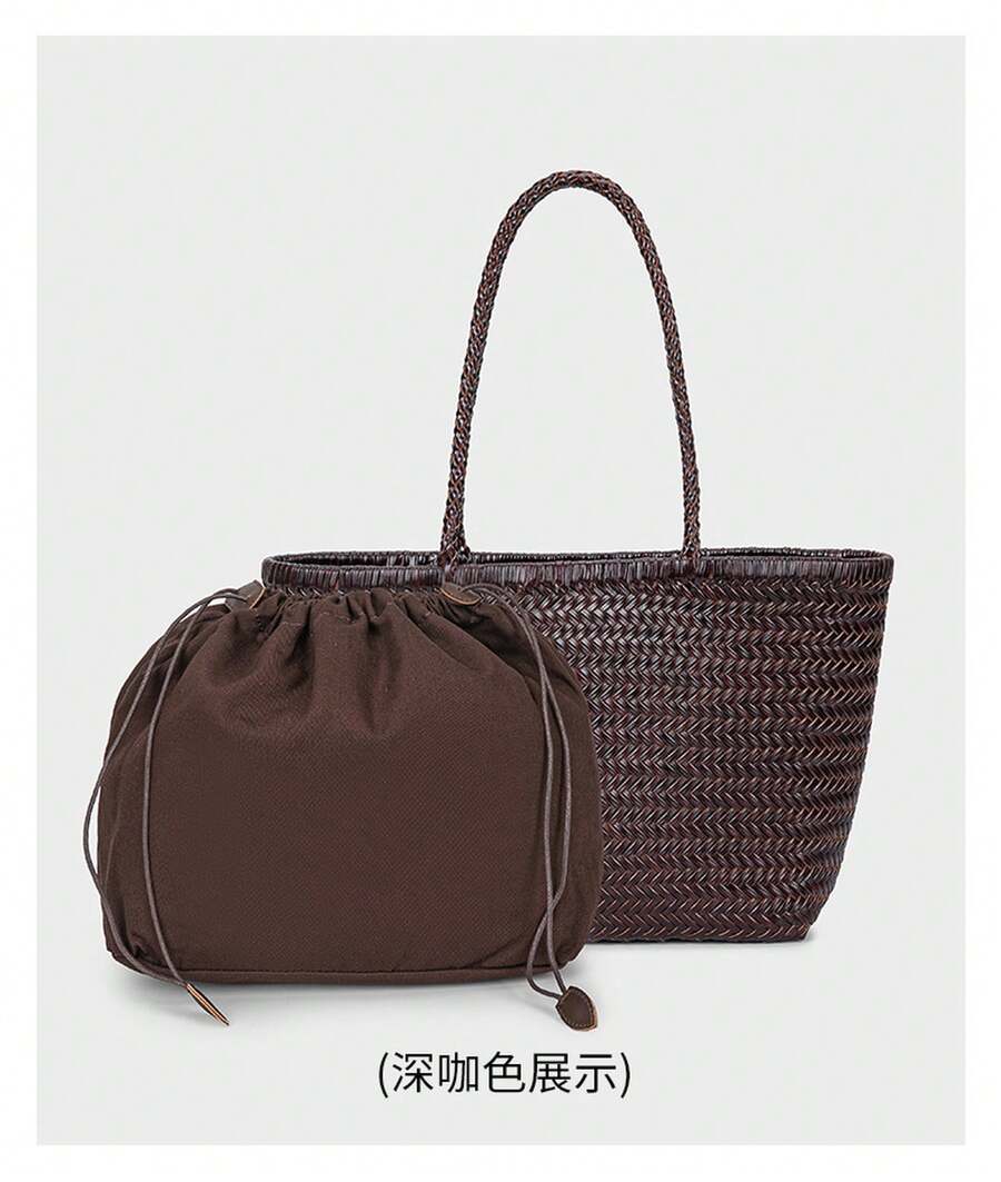 Women Shoulder Bags - 咖啡 - 查看 1