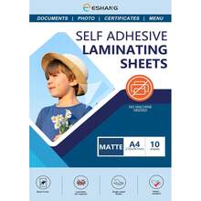 Matte Self-Adhesive Laminating Film, Transparent Vinyl Clear Overlay Sticker Paper For Document Protection - MATTE - View 10