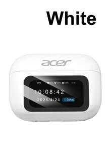 Acer OHR802 Wireless Earbuds With Active Noise Cancellation, Noise Isolation, Multi-Function Touch Control, Lossless Surround Sound, High-Definition Calls, Comfortable In-Ear Fit, Compatible With IOS/Android Systems - View 14
