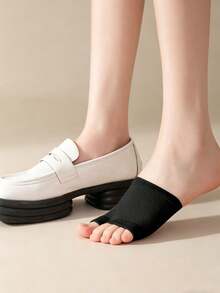 1/3 Short Women's Open-Toe Boat Socks, Soft & Breathable, Moisture-Wicking & Quick-Drying, Suitable For Clogs, Beach Sandals, Slides, Slippers, Spring/Summer - Multicolor - View 6