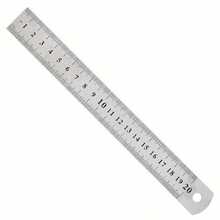 4pcs Metal Ruler Set, 4 Sizes Stainless Steel Rulers 15cm(6in) 20cm(8in) 30cm(12in) 40cm(16in) Dual Scale Metric & Imperial, Measuring Tool Metal Steel Ruler, Suitable For Teaching, Office, Drawing, Engineering (One Size=15cm, One Size 1=20cm, One Size 2=30cm, One Size 3=40cm, One Size 4=15cm+30cm, One Size 5=15cm+40cm) - A - View 11