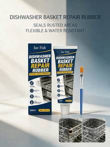 JUE FISH Dishwasher Blue Repair Rubber, Corrosion-Resistant, Gentle, Tough, Washable Repair Rubber - A - View 1