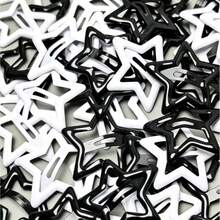 5/30pcs Women's Y2K Pentagram Metal Hair Clips Suitable For Daily Use - Black - View 6