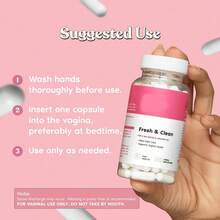 Fresh & Clean PH Restore Vaginal Suppositories - Natural Vaginal Health Support For PH Balance, Odor Control, And Comfort - View 2