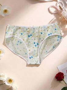 Aesletic 5PCS Plus Size Women's Briefs Breathable And Comfortable Panites Wear In Summer - Multicolor - View 4