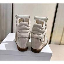 Women Wedge Sneakers - 白色 - 查看 2