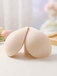 WANTES 1 Pair / 2 Pairs Waterdrop Shaped Lingerie Liner,Breathable And Soft Bra Inserts Pads ,Removable Sport Bra Cups Inserts, Mastectomy Bra Inserts - Beige - View 7