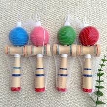 Kendama 技巧球 熱門玩具 手眼協調 感官整合玩具 趣味減壓 平衡訓練 適合初學者的傳統玩具 - 彩色 - 查看 5
