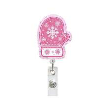 One Retractable Card Holder With Clips In Various Patterns (Including Snowflakes, Ice Cream, Christmas Trees, And Bells), Suitable For ID Card Holders, Doctor's Card Holders, Nurse's Card Holders, And Teacher's Name Tag Holders. - Multicolor - View 7