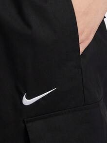 Celana Kargo Tenun Pinggang Sedang Wanita Nike Sportswear IF0392-010 - IF0392-010 - View 4