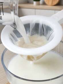13/8/4/1pc High Density Filter Mesh, Soy Milk, Juice, Honey, Sesame Oil, Liquid Filter, Better Taste After Filtration, Kitchen Gadget, Holiday Gift, Restaurant Kitchen Essential - View 1