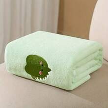 Newborn Bath Towel, Ultra Soft Absorbent Quick Dry Bath Towel, Thickened Coral Fleece Blanket No Shedding - Multicolor - View 7