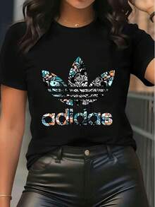 Women T-Shirts - 黑色 - 查看 8