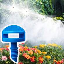 Garden Irrigation Sprinkler, Misting Nozzle, Plastic Material, Suitable For Farm, Gardening, Agricultural Irrigation Spray, Misting Spray And Other Scenarios - A - View 9