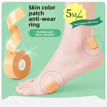 30pcs PackMulti‑Purpose Anti‑Chafing Patches Roll, Easy‑To‑Tear Blister Prevention Tape, Waterproof Friction Protection Sticker For Heels Toes Hands, High Heel Shoes Anti‑Wear Pads, Soft Cushion To Prevent Rubbing Blisters For Foot Skin Care - Multicolor - View 14