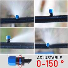 Drip Irrigation Micro Nozzle, Adjustable Water Flow Nozzle, High-Quality Plastic Material, Drip Irrigation Micro Nozzle, Used In Watering Systems For Lawns And Courtyards - A - View 9