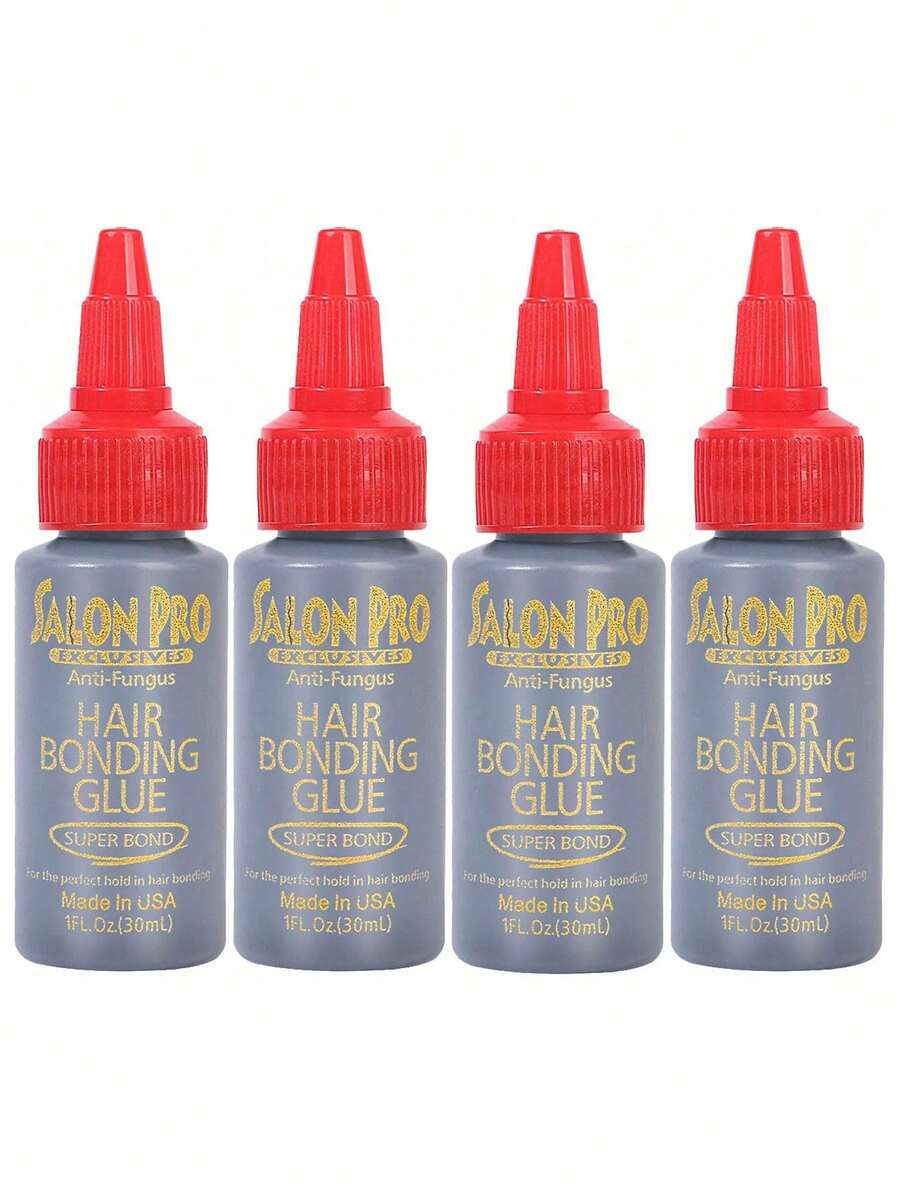 Salonpro Salon Pro Hair Extension Glue Black 1oz Eyelash, Wig Extension Glue - Fast Bonding For Wigs And Eyelashes - Multicolor - View 1