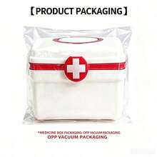 Multi‑Layer Portable Medicine Box, Household First Aid Storage Organizer, Divided Compartment Drug Container, Dust‑Proof Medical Kit For Home Travel School Camping Business Trip, Family Emergency Medicine Storage Case - Multicolor - View 12