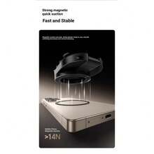 Small Suction Cup Magnetic Phone Holder, Multi-Functional Outdoor Travel Photography Double-Sided Magnetic Foldable Phone Stand, Round Silicone Suction Cup Firmly Adheres To Phone Case Universal Portable Bracket, Foldable Rotating 3-In-1 Multi-Function Phone Support Stand, Suitable For Travel And Outdoor Photography. The Stand Features A Double-Sided Magnetic Design, Convenient For Folding And Storage, Easy To Use. Suitable For Office, Kitchen, Bedroom, Bathroom, Outdoor - Multicolor - View 7