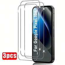 3pcs/Pack, Screen Protector, Compatible With Google Pixel 10/ 10 Pro XL//10 Pro/10A/11/11 Pro/11 Pro XL Tempered Glass Screen Protector, Anti-Scratch, High Definition Transparent, Compatible With Phone Case, Restore High Definition Image Quality, Anti-Scratch, Durable, 3D Stereo, Elegant Appearance, Easy To Install - Clear - View 9