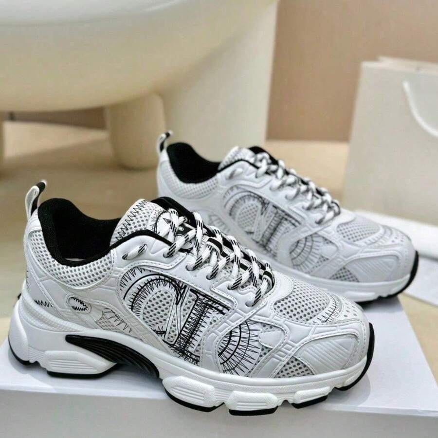 Women Casual Shoes - 白色 - 查看 1