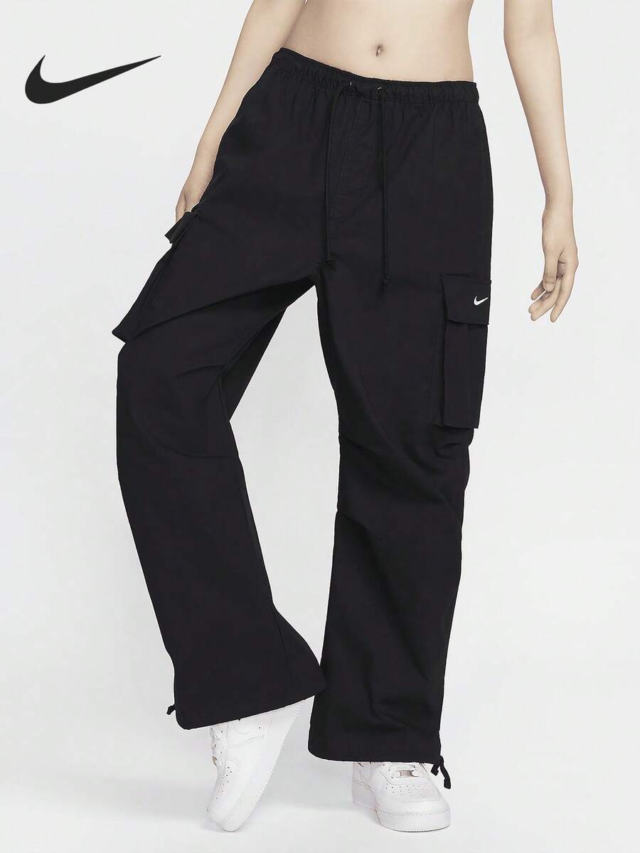Nike Sportswear Women's Mid-Waist Fashion Cargo Pants FV7521-010 - FV7521-010 - View 1
