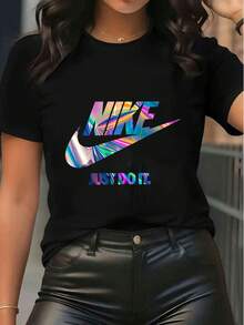Women T-Shirts - 黑色 - 查看 8