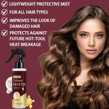 Instant Smoothing, Deep Moisturizing Leave-In Conditioner, Easy To Comb, Biotin-Enriched Moisturizing Deep Nourishing Hair Spray, Reduces Breakage And Frizz, Eliminates Dryness And Split Ends, Enhances Shine 100ml - Keratin Hair Treatment 100ml - View 7