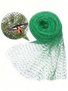 Garden Bird Netting, Green Reusable Plant Protection Net, Durable Plastic Barrier Net, Suitable For Fruit Trees, Vegetables, Crops, Flower Beds, Protects Plants From Birds And Squirrels, Outdoor Farm Yard Garden Protection Net - A - View 4