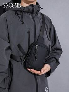 1pc Travel Bag, Checkerboard Design, Lightweight Large Capacity, Fashionable Style, Suitable For Long-Distance Travel, Business Trips, Student Dorms, Weekend Picnics - Black - View 12