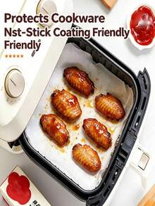 1roll Multi‑Purpose Silicone Oil Paper, High‑Temp Non‑Stick Oil‑Absorbing Baking Paper,Tear‑Off Design For Easy Convenient Access,Practical Kitchen Tool For Oven Tray Barbecue Roasting Meat,Household Kitchen Supply For Housewarming, Mother's Day Gift - Multicolor - View 6