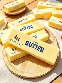 Realistic Butter Stick Squeeze Toy Stress Relief - Multicolor - View 1