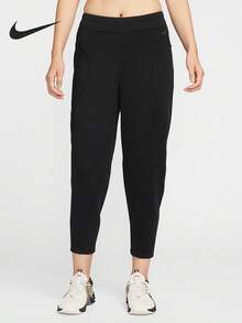 Celana Olahraga Rajut Model Tapered Wanita Nike Authentic Musim Gugur 2025 HV3586-010 - HV3586-010 - View 1