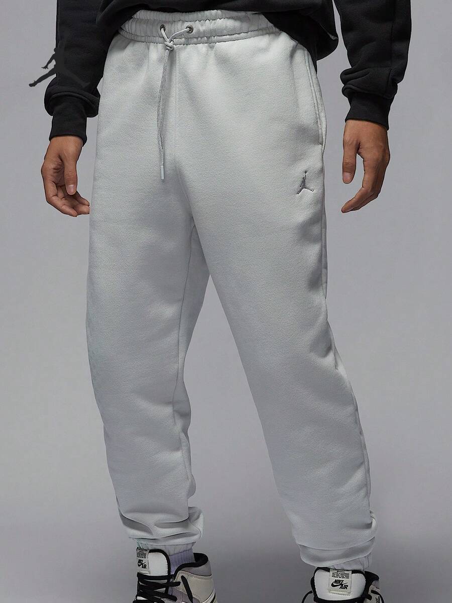 Celana Jogger Basket Rajut Pria Nike Authentic JORDAN HQ8828-025 - HQ8828-025 - View 1