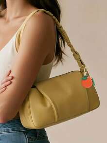 Cute Fruit Wallet, PU Leather Small Wallet, Summer Fruit Shaped Bag Hanging Wallet, Holiday Gift Blueberry Keychain Fruit Shaped Wallet - Multicolor - View 10