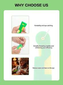 4/10/20pcs Automatic Needle Threader, Hand Sewing Needle Threader, Plastic Sewing Machine Needle Thread, Suitable For Embroidery And Cross Stitch, Hand Sewing Automatic Needle Threader - Multicolor - View 5