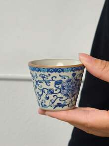 1/2/4/6 buah Cangkir Teh Keramik Motif Cabang Berjalin, Cangkir Teh untuk Tamu di Rumah, Cangkir Teh Kung Fu, Cangkir untuk Mencicipi Teh, Cangkir Teh Hitam, Cangkir Espresso, Cangkir Hadiah, Cocok untuk Semua Musim - MultiWarna - View 3