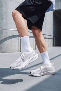 Kappa Unisex TIFO Classic Training Shoes, Retro Casual Sports Sneakers - White - View 3