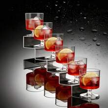 50pcs Mini 60ml Plastic Dessert Cups - Cute Mini Dessert Cups - Perfect For Mousse, Pudding And Appetizers - Perfect For Weddings, Parties And Events - Event Tableware - Clear - View 3