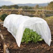 31pcs White Garden Shade Cloth, Thickened Non-Woven Fabric Cover, Reflective Shade Cloth, Protects Outdoor Plants And Vegetables From Direct Sunlight, Suitable For Outdoor, Garden, Lawn, Yard - A - View 9