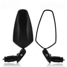 1 Pair Multi-Function Bicycle Handlebar End Mirrors 360° Rotatable Adjustable High-Definition Rearview Mirrors Universal For Road Bike Motorcycle Bicycle - Multicolor - View 1