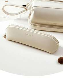 Tas Penyimpanan Kuas Makeup Minimalis, Tas Organizer Alat Makeup Portabel dengan Resleting untuk Perjalanan - Beraneka warna - View 1